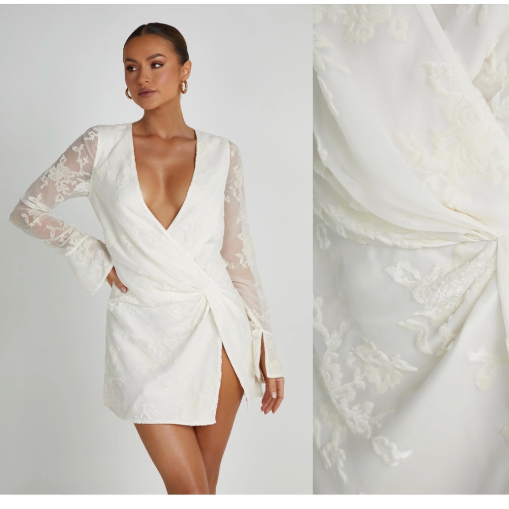 Meshki white dress